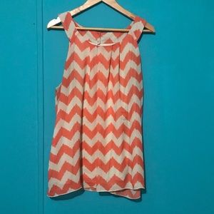 Maurice’s 2X Blouse chevron tank